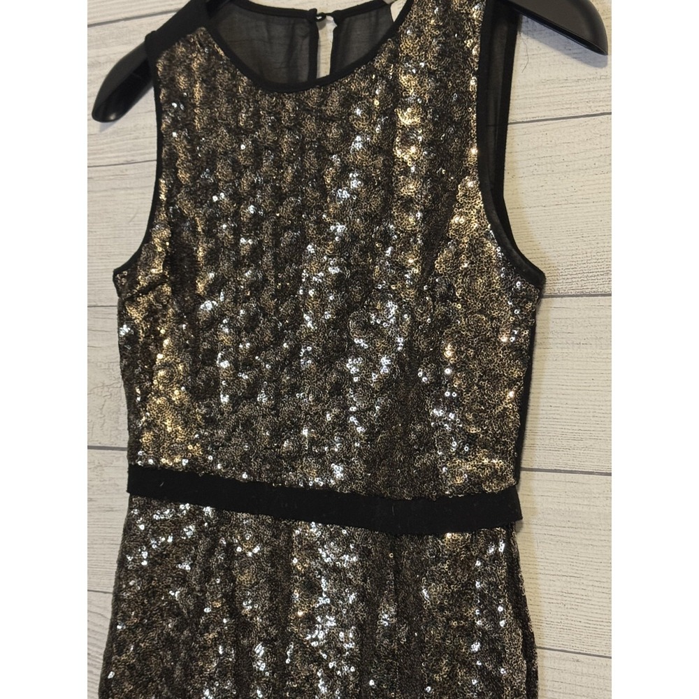 Women's/Juniors Black & Gold Sequin Cocktail Dress – One Clothing – Size XS - Picture 9 of 15